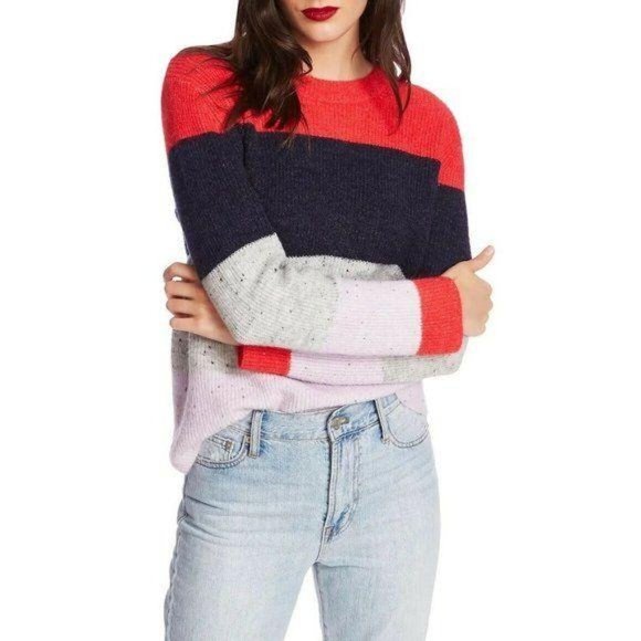 Court & Rowe Niles Colorblock Long Sleeve Sweater - Picture 12 of 12